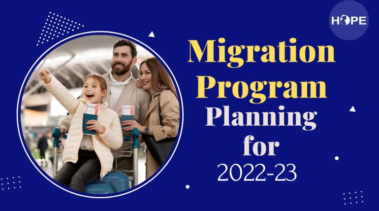 Migration Program Planning Levels 2022-2023